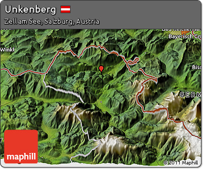 Satellite 3D Map of Unkenberg