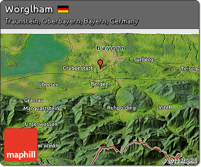 Satellite 3D Map of Wörglham