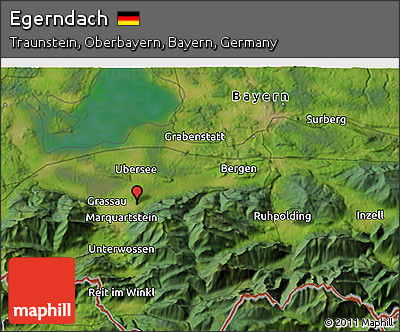 Satellite 3D Map of Egerndach