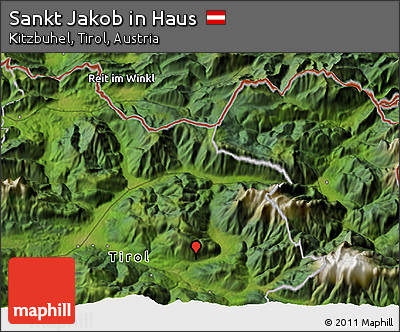 Satellite 3D Map of Sankt Jakob In Haus