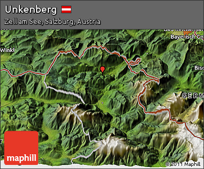 Satellite 3D Map of Unkenberg