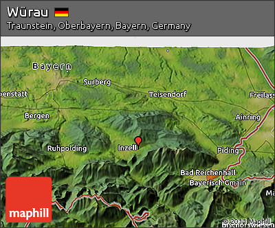 Satellite 3D Map of Würau