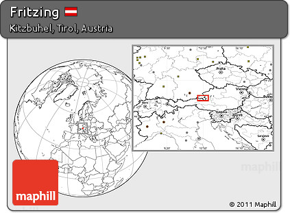 Blank Location Map of Fritzing