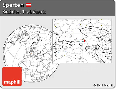 Blank Location Map of Sperten