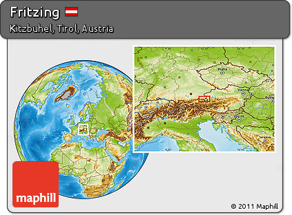 Physical Location Map of Fritzing