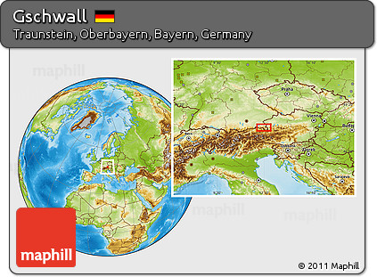 Physical Location Map of Gschwall