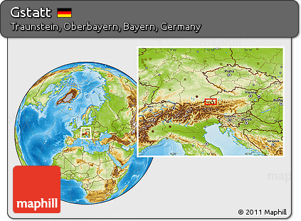 Physical Location Map of Gstatt