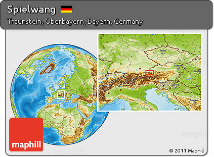 Physical Location Map of Spielwang
