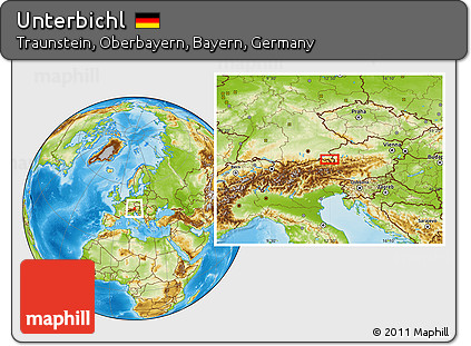 Physical Location Map of Unterbichl