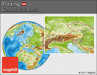 Physical Location Map of Fritzing