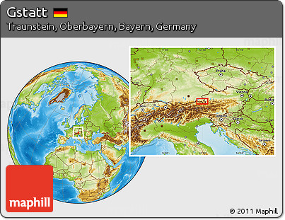 Physical Location Map of Gstatt