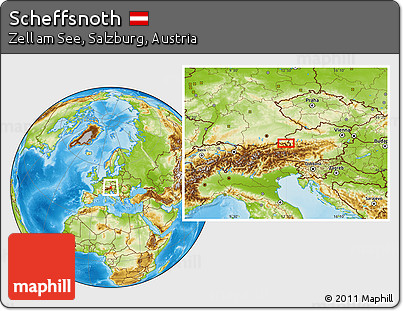 Physical Location Map of Scheffsnoth