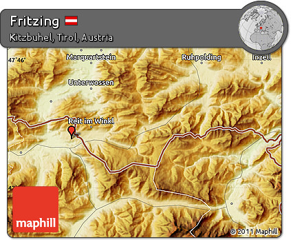 Physical Map of Fritzing