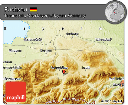 Physical Map of Fuchsau