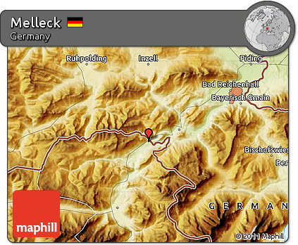 Physical Map of Melleck