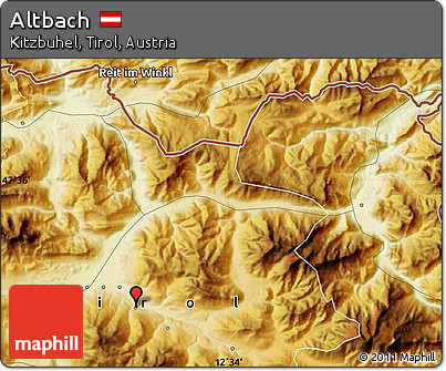 Physical Map of Altbach
