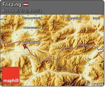 Physical Map of Fritzing