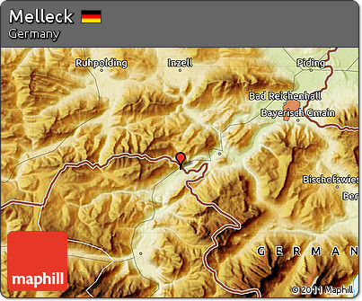 Physical Map of Melleck