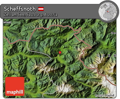 Satellite Map of Scheffsnoth