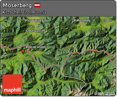 Satellite Map of Moserberg