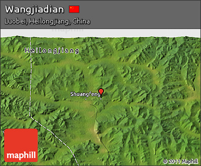 Satellite 3D Map of Wangjiadian