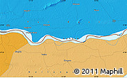 Political Map of the area around 47° 41' 6" N, 131° 49' 29" E
