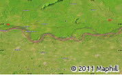 Satellite Map of the area around 47° 41' 6" N, 131° 49' 29" E