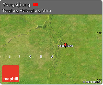 Satellite Map of Yongsijiang