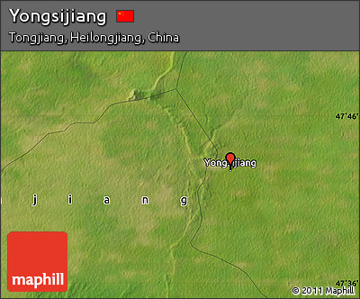 Satellite Map of Yongsijiang