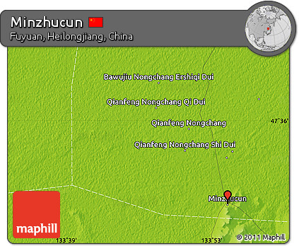 Physical Map of Minzhucun