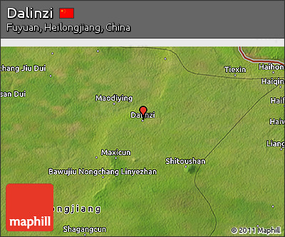 Satellite 3D Map of Dalinzi