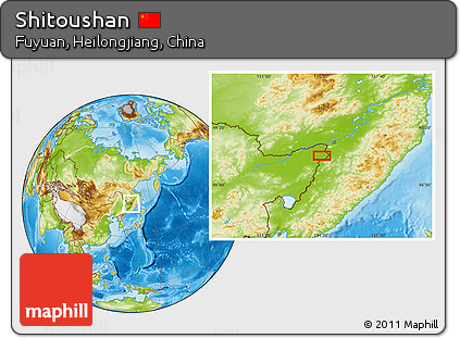 Physical Location Map of Shitoushan