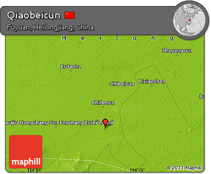 Physical Map of Qiaobeicun
