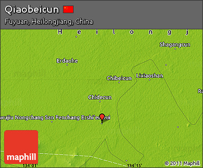 Physical Map of Qiaobeicun