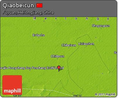 Physical Map of Qiaobeicun