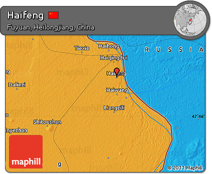 Political Map of Haifeng