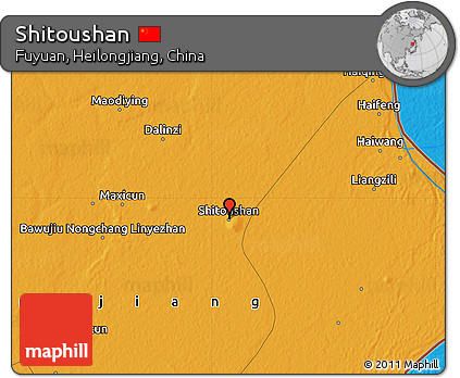 Political Map of Shitoushan