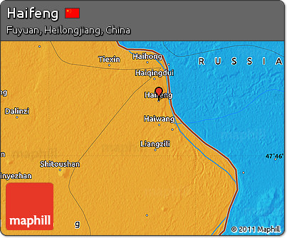 Political Map of Haifeng