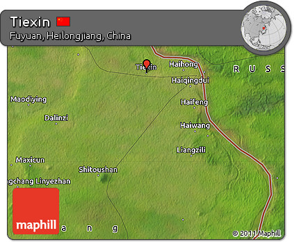Satellite Map of Tiexin