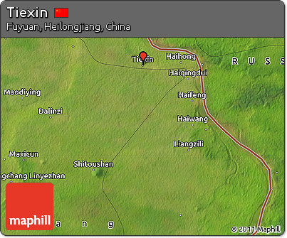 Satellite Map of Tiexin