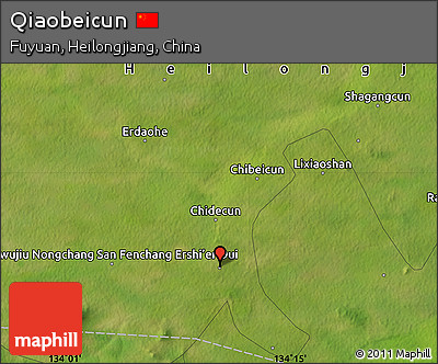 Satellite Map of Qiaobeicun