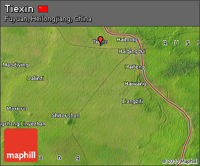 Satellite Map of Tiexin