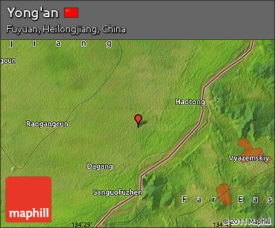 Satellite Map of Yong'an