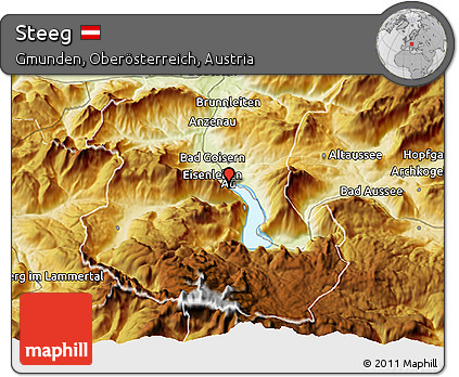 Physical 3D Map of Steeg
