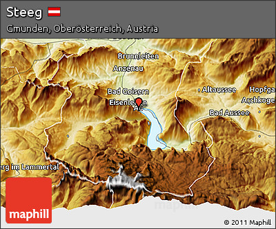 Physical 3D Map of Steeg