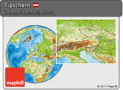 Physical Location Map of Tipschern
