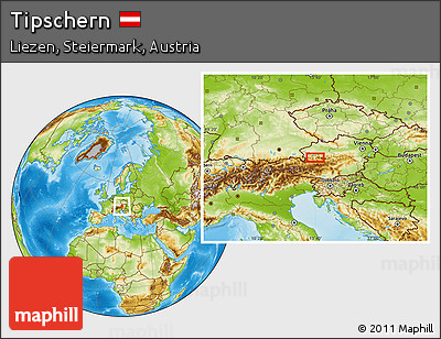 Physical Location Map of Tipschern
