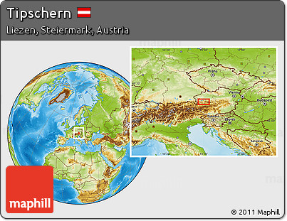 Physical Location Map of Tipschern