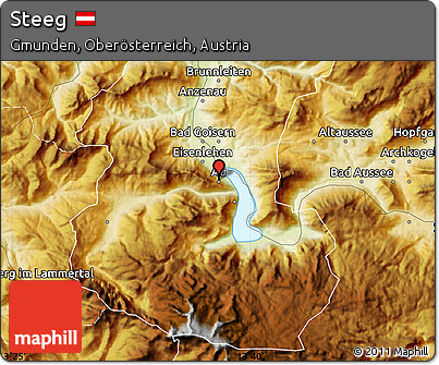 Physical Map of Steeg