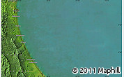 Satellite Map of the area around 47° 41' 6" N, 142° 52' 30" E